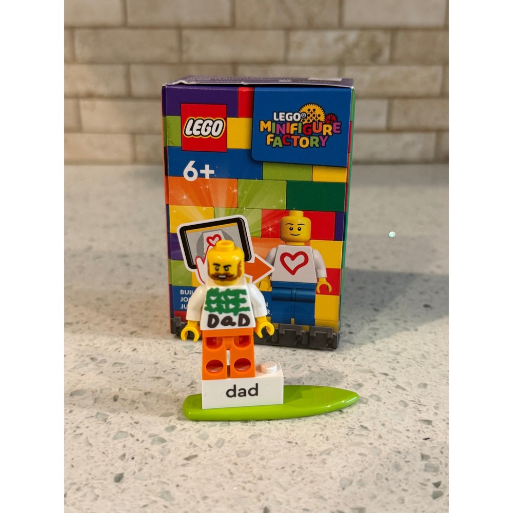 LEGO Minifigure Factory Custom Dad Snowboard Figure LEGO Store